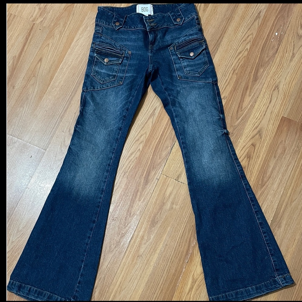 BDG Urban Outfitters Low Rise Micro Flare Jeans